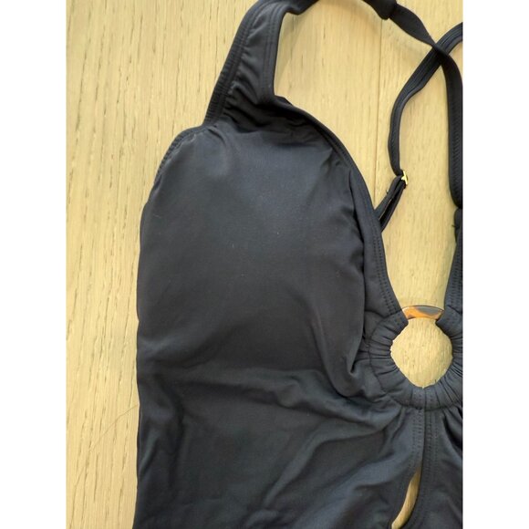 Women's Bleu Rod Beattie Ring Me Up Cross-Back One Piece Swimsuit, size 12 - Picture 9 of 14